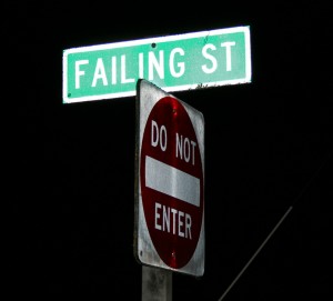 Maybe the trick is to avoid Failing Street.