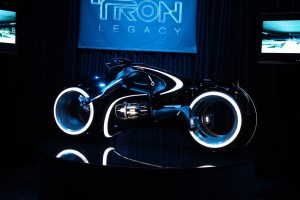 Who wouldn't want the Tron motorcycle?